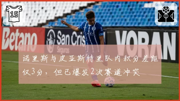 诺里斯与皮亚斯特里队内积分差距仅3分，但已爆发2次赛道冲突
